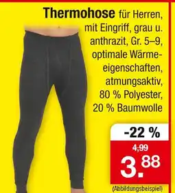 Zimmermann Thermohose Angebot