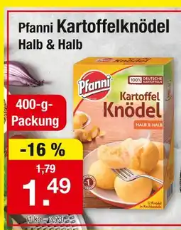 Zimmermann Pfanni kartoffelknödel halb & halb Angebot
