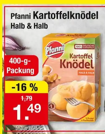 Zimmermann Pfanni kartoffelknödel halb & halb Angebot