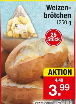Zimmermann Weizenbrötchen Angebot
