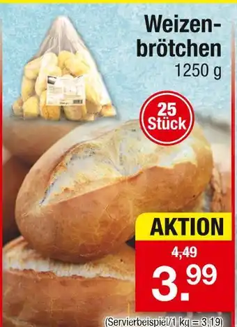 Zimmermann Weizenbrötchen Angebot
