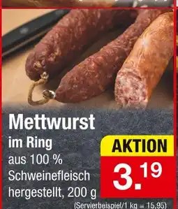 Zimmermann Mettwurst Angebot
