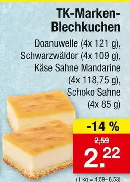 Zimmermann Tk-marken-blechkuchen doanuwelle Angebot