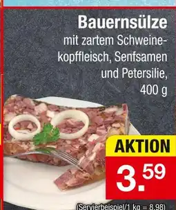 Zimmermann Bauernsülze Angebot