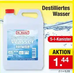 Zimmermann Dr. starke destilliertes wasser Angebot