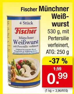 Zimmermann Fischer münchner weißwurst Angebot