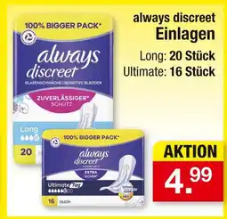 Zimmermann Always discreet einlagen long Angebot