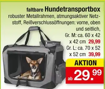 Zimmermann Faltbare hundetransportbox gr. m Angebot