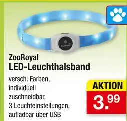 Zimmermann Zooroyal led-leuchthalsband Angebot