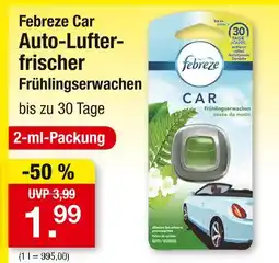 Zimmermann Febreze auto-lufterfrischer frühlingsserwachen Angebot