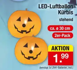 Zimmermann Led-luftballon kürbis Angebot