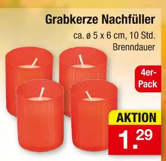 Zimmermann Grabkerze nachfüller Angebot