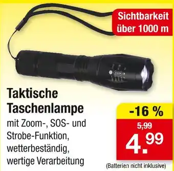 Zimmermann Taktische taschenlampe Angebot
