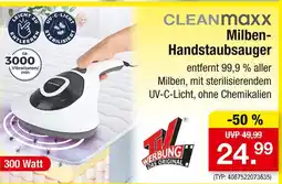 Zimmermann Cleanmaxx milben-handstaubsauger Angebot