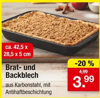 Zimmermann Brat- und backblech Angebot