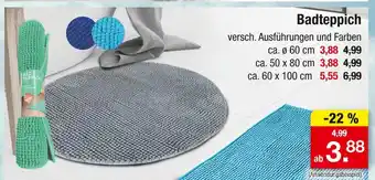 Zimmermann Badteppich Angebot