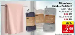 Zimmermann Microfaser-handtuch Angebot