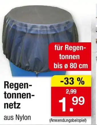 Zimmermann Regentonnennetz Angebot