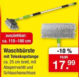 Zimmermann Waschbürste mit teleskopstange Angebot