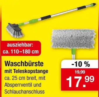 Zimmermann Waschbürste mit teleskopstange Angebot
