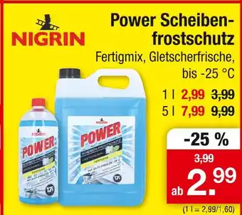 Zimmermann Nigrin power scheibenfrostschutz Angebot