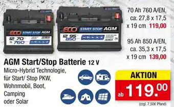 Zimmermann Agm start/stop batterie Angebot
