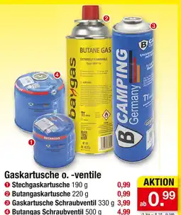 Zimmermann Camping germany stechgaskartusche Angebot