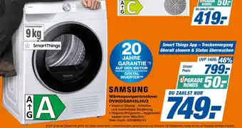 Expert Samsung wärmepumpentrockner dv90dg6845lhu2 Angebot