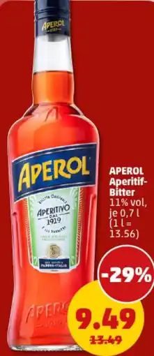 PENNY APEROL Aperitif Bitter Angebot