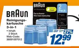 Expert Braun reinigungskartusche 3-in-1 Angebot