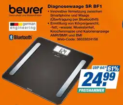 Expert Beurer diagnosewaage sr bf1 Angebot