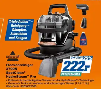 Expert Bissell fleckenreiniger 3700n spotclean hydrosteam pro Angebot