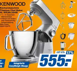 Expert Kenwood küchenmaschine titanium chef baker xl kvl85.224si Angebot