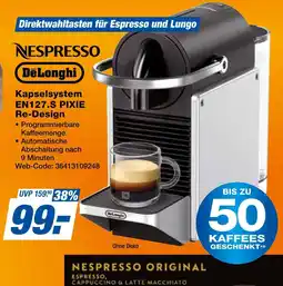 Expert Nespresso delonghi kapselsystem en127.s pixie re-design Angebot