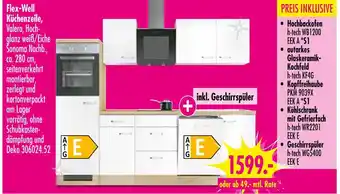 Möbel Boss Flex-well küchenzeile valero Angebot