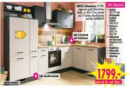 Möbel Boss Impuls einbauküche ip 1200 Angebot