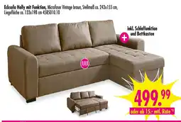 Möbel Boss Ecksofa holly mit funktion Angebot