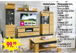 Möbel Boss Vitrine b/h/t ca. 60/200,5/40 cm Angebot