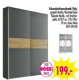 Möbel Boss Schwebetürenschrank puls Angebot