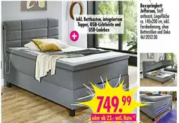 Möbel Boss Boxspringbett jefferson Angebot