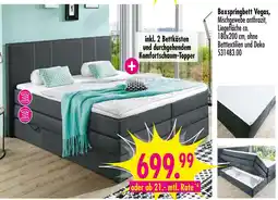 Möbel Boss Boxspringbett vegas Angebot
