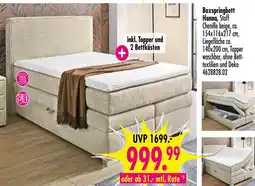 Möbel Boss Boxspringbett hanna Angebot