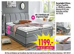 Möbel Boss Boxspringbett ottawa Angebot