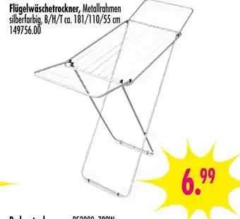 Möbel Boss Flügelwäschetrockner Angebot