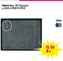 Möbel Boss Fußmatte easy Angebot