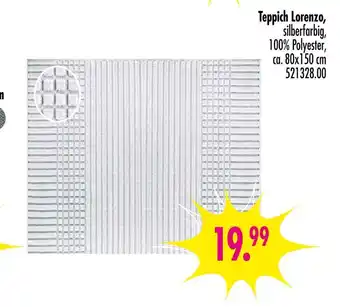 Möbel Boss Teppich lorenzo Angebot