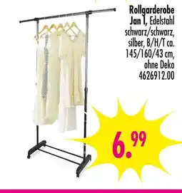 Möbel Boss Rollgarderobe jan i Angebot