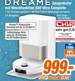 Expert Dreame saugerroboter mit wischfunktion x50 ultra complete Angebot