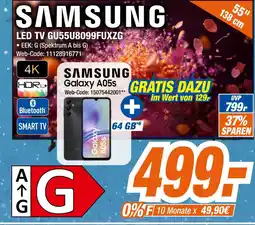 Expert Samsung led tv gu55u8099fuxzg Angebot