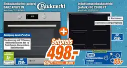 Expert Bauknecht einbaubackofen (autark) bar2 kp8v2 in + induktionsseinbaukochfeld (autark) bq 2760s ft Angebot